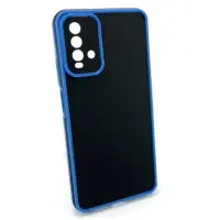 Чехол накладка Magic Eye 2.0 Xiaomi Redmi 10 Синяя