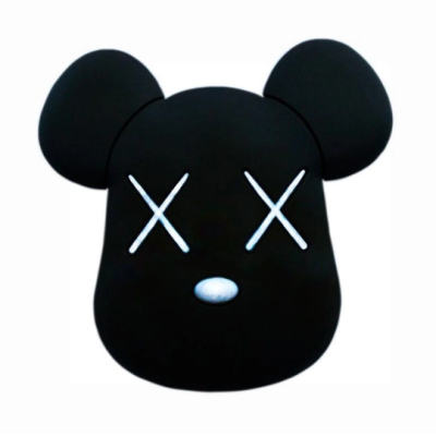 Тримач PopSocket 3D Kaws Чорний