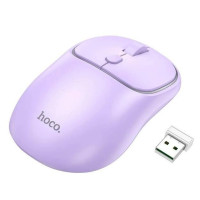Бездротова миша BT Hoco GM25 Violet, Бузкова Бездротова миша BT Hoco GM25 Violet, Бузкова