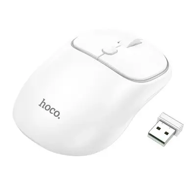 Беспроводная мышь BT Hoco GM25 White, Белая Беспроводная мышь BT Hoco GM25 White, Белая