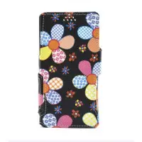 Универсальный чехол книжка 5.8" SC Широкоформатна Ромашка черная рисунок Универсальный чехол книжка 5.8" SC Широкоформатна Ромашка черная рисунок