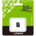 Карта пам\'яті Micro SD 512Gb Kingston Canvas (UHS-1) (R-100Mb/s)