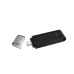 Флеш пам\'ять USB 64Gb Kingston Flash DT70 Type-C Black