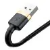 Кабель Baseus Cafule Lightning 1м Чорно-золотий Кабель Baseus Cafule Lightning 1м Чорно-золотий