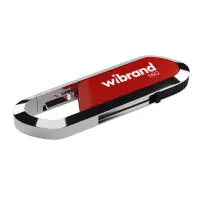 Флеш пам'ять USB 16Gb Wibrand Aligator USB 2.0 Червона Флеш пам'ять USB 16Gb Wibrand Aligator USB 2.0 Червона