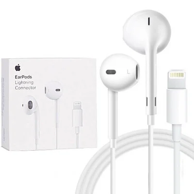 Провідні навушники Apple EarPods with Lightning Connector Провідні навушники Apple EarPods with Lightning Connector