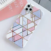 Чехол накладка Mosaic iPhone 11 Pro Max Розовая