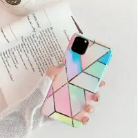 Чехол накладка Mosaic iPhone 11 Радуга