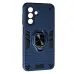 Чехол Накладка Antishock Samsung A266 (A26) Темно синяя