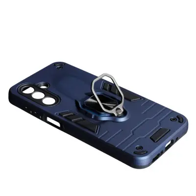 Чехол Накладка Antishock Samsung A266 (A26) Темно синяя