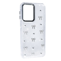 Чехол Накладка Glue Case Hit Samsung A175 (A17) Бантики