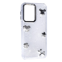 Чехол Накладка Glue Case Hit Samsung A175 (A17) Микс