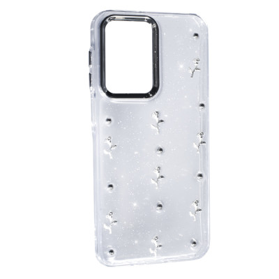 Чехол Накладка Glue Case Hit Samsung A175 (A17) Вишня