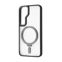 Чехол накладка WAVE Attraction MagSafe Samsung S921 (S24) Черная