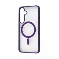 Чохол накладка WAVE Ardor MagSafe Samsung S921 (S24) Темно-фіолетова Чохол накладка WAVE Ardor MagSafe Samsung S921 (S24) Темно-фіолетова