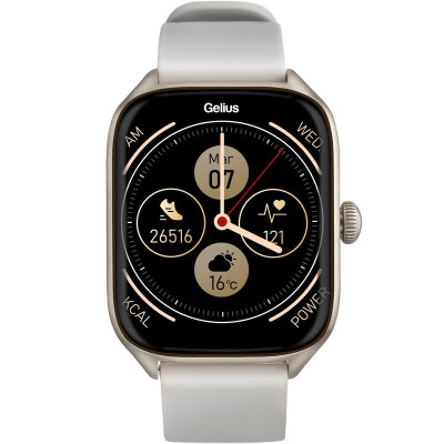 Смарт часы Gelius GP-SW012 ( Amazwatch GTS) Silver, Серые