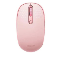 Беспроводная мышь BT Baseus F01B Baby Pink, Розовая