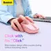 Беспроводная мышь BT Baseus F01B Baby Pink, Розовая