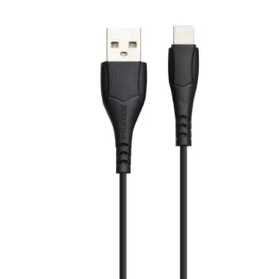 Кабель Borofone BX37 Lightning 1м Чёрный Кабель Borofone BX37 Lightning 1м Чёрный