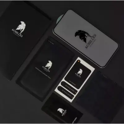 Захисне скло Achilles 5D iPhone 15/16 Чорне