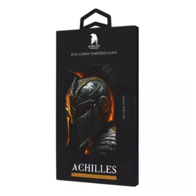 Захисне скло Achilles 5D iPhone 15/16 Чорне