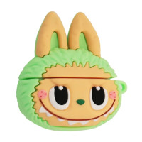 Чехол для наушников AirPods 4 3D Labubu Зелений