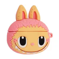 Чохол для навушників AirPods 4 3D Labubu Рожевий Чохол для навушників AirPods 4 3D Labubu Рожевий