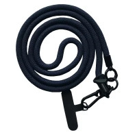 Шнурок NEW 8mm з карабіном + Тримач (універсальний) Сірий