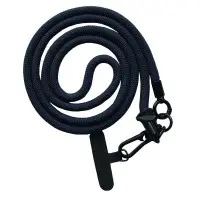 Шнурок NEW 8mm з карабіном + Тримач (універсальний) Сірий