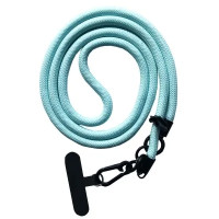 Шнурок NEW 8mm з карабіном + Тримач (універсальний) Розовый Pink Mix