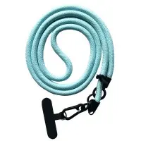 Шнурок NEW 8mm з карабіном + Тримач (універсальний) Рожевий Pink Mix