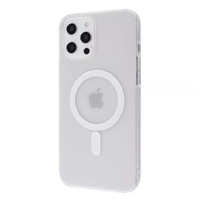 Чехол накладка Baseus Crystal MagSafe iPhone 14 Plus Прозрачная