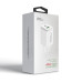 Мережевий зарядний пристрій Armorstandart Poweraze 20W USB-C+USB-A White, Білий Мережевий зарядний пристрій Armorstandart Poweraze 20W USB-C+USB-A White, Білий