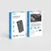 Універсальна мобільна батарея Повербанк VEGER L20S Ultra Slim 20000mAh 20W Чорний