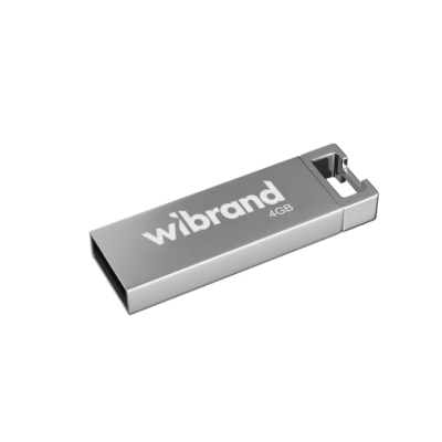 Флеш пам'ять USB 4Gb Wibrand Chameleon USB 2.0 Silver, Срібний