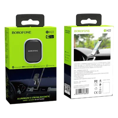 Автотримач Borofone BH22 Black, Чорний Автотримач Borofone BH22 Black, Чорний