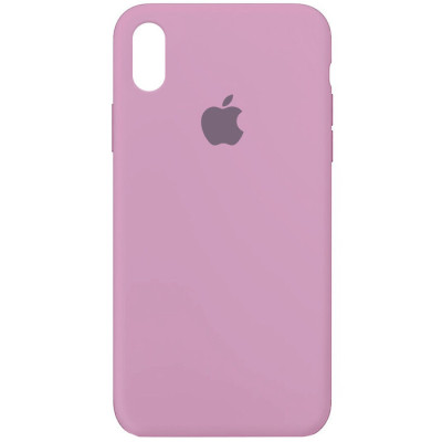 Чехол накладка HC iPhone XS Max Сиреневая (62) Lilac Pride