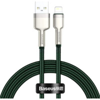 Кабель дата Baseus Cafule Metal Lightning 1м Зелений Кабель дата Baseus Cafule Metal Lightning 1м Зелений