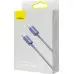 Кабель дата Baseus Crystal Shine Type-C to Lightning 1.2м Фиолетовый