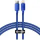 Кабель дата Baseus Crystal Shine Type-C to Lightning 1.2м Синий Кабель дата Baseus Crystal Shine Type-C to Lightning 1.2м Синий