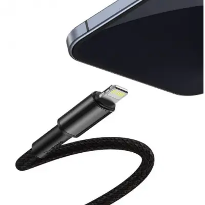 Кабель Baseus High Density Type-C to Lightning 1м Чёрный Кабель Baseus High Density Type-C to Lightning 1м Чёрный