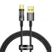 Кабель дата Baseus Explorer Type-C 100W 1м Черный