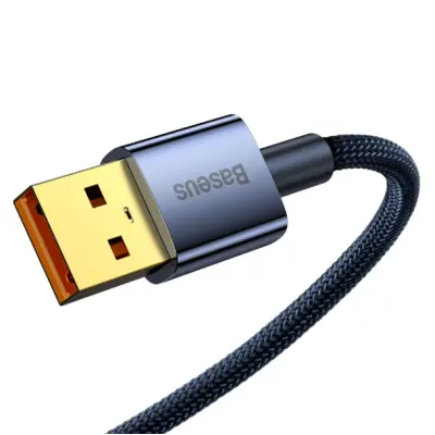 Кабель дата Baseus Explorer USB Type A - Type-C 100W 1м Синий
