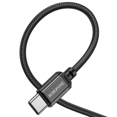 Кабель дата Borofone BX87 USB Type A - Type-C 1м Чорний
