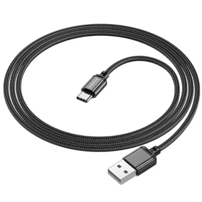 Кабель дата Borofone BX87 USB Type A - Type-C 1м Чорний