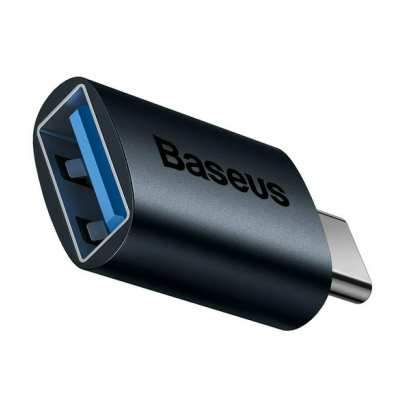 Перехідник адаптер OTG Baseus Ingenuity Mini USB 3.1 to Type-C Синій