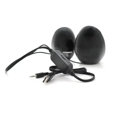 Колонка компьютерная 2.0 Kisonli L-7070 Black, Черная