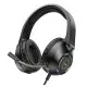 Накладні ігрові навушники-гарнітура з мікрофоном Hoco W108 Black, Чорні Накладні ігрові навушники-гарнітура з мікрофоном Hoco W108 Black, Чорні