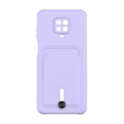 Накладка Pocket Card Xiaomi Redmi Note 9S/Note 9 Pro Фіолетова