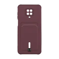 Чохол накладка Pocket Card Xiaomi Redmi Note 9S/Note 9 Pro Бордова